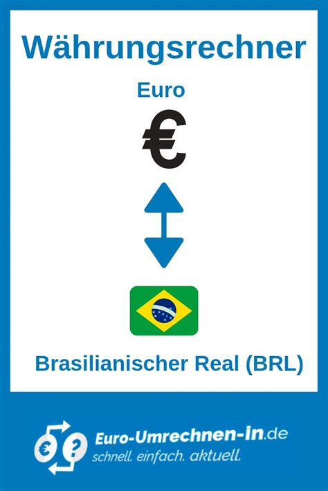 währungsrechner brasilien in euro